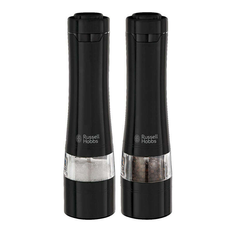 Electric Salt and Pepper Mill Set Salt&Pepper Electric Salt and Pepper Mill Set Electric Salt and Pepper Mill Set Russell Hobbs