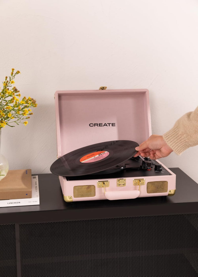 RECORD PLAYER POP/Portable With Bluetooth USB, SD, MicroSD and Mp3 Outlet RECORD PLAYER POP/Portable With Bluetooth USB, SD, MicroSD and Mp3 RECORD PLAYER POP/Portable With Bluetooth USB, SD, MicroSD and Mp3 CREATE