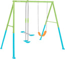 Two Feature Swing Set - Swing & Glider Outdoor Playground Two Feature Swing Set - Swing & Glider Two Feature Swing Set - Swing & Glider Intex
