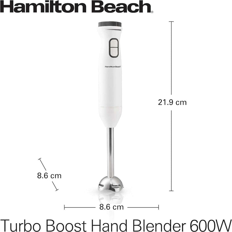 Turbo Boost Hand Blender 600W Hand Blender Turbo Boost Hand Blender 600W Turbo Boost Hand Blender 600W Hamilton Beach