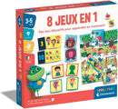 Montessori - 8 Games in 1 Montessori, Letter & Numbers Montessori - 8 Games in 1 Montessori - 8 Games in 1 CLEMENTONI