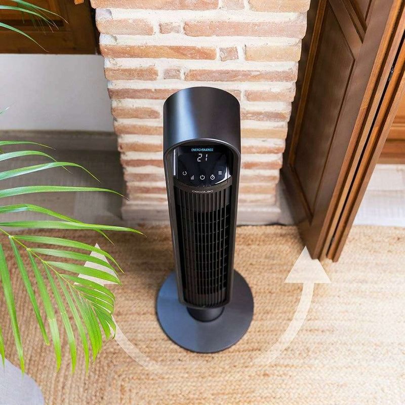 Tower Fan 9150, Ionic, Connected, 60W, Digital, Remote, Oscillation tower fan Tower Fan 9150, Ionic, Connected, 60W, Digital, Remote, Oscillation Tower Fan 9150, Ionic, Connected, 60W, Digital, Remote, Oscillation Cecotec