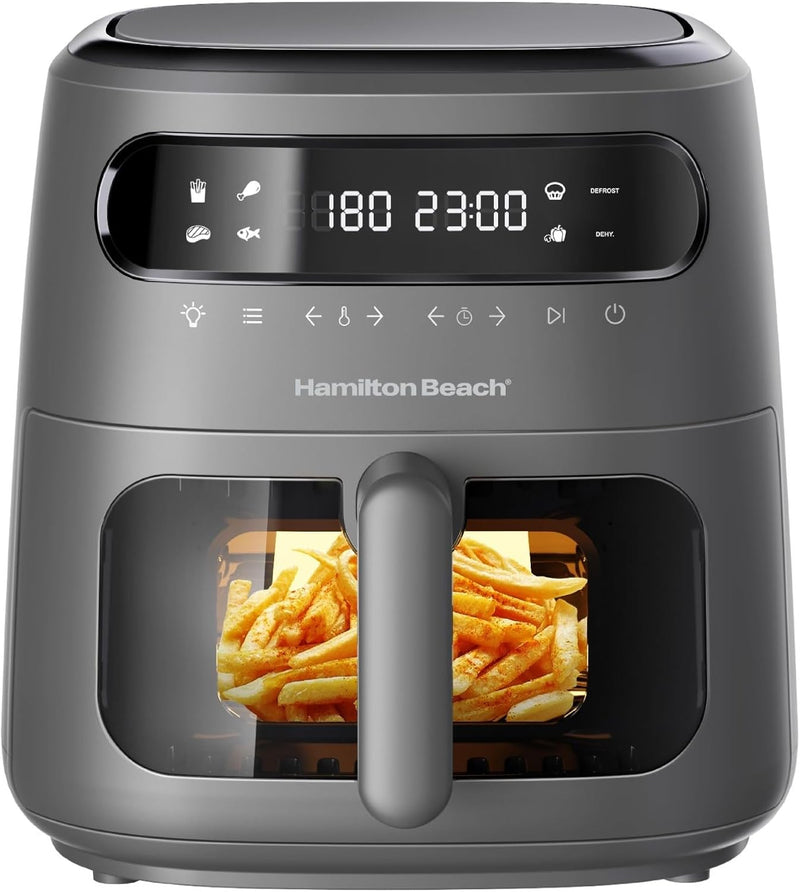 Digital Air Fryer View 8L, 1750W Air Fryers Digital Air Fryer View 8L, 1750W Digital Air Fryer View 8L, 1750W Hamilton Beach