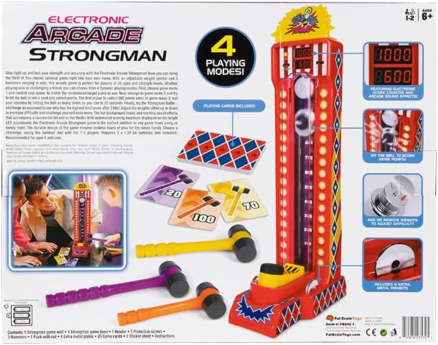 Electronic Arcade Strongman Games Kids Electronics Electronic Arcade Strongman Games Electronic Arcade Strongman Games Ambassador