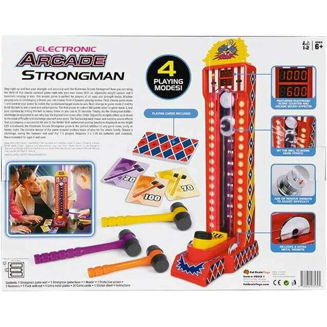 Electronic Arcade Strongman Games Kids Electronics Electronic Arcade Strongman Games Electronic Arcade Strongman Games Ambassador