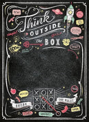 Blackboard Puzzle - Think Outside The Box - 1000 Pieces adults puzzle Blackboard Puzzle - Think Outside The Box - 1000 Pieces Blackboard Puzzle - Think Outside The Box - 1000 Pieces CLEMENTONI