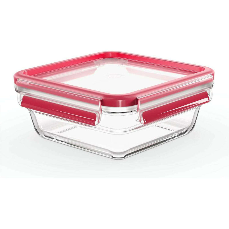 Masterseal Glass square 0.8L Food Storage Containers Masterseal Glass square 0.8L Masterseal Glass square 0.8L Tefal