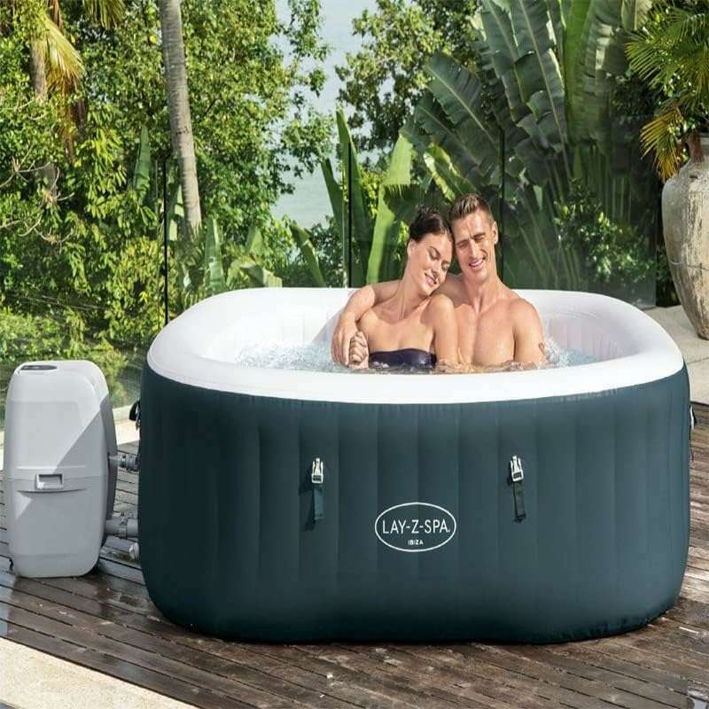 Lay-Z-Spa Whirlpool Ibiza Airjet 180 x180x66 cm  4-6 Persons home pool Lay-Z-Spa Whirlpool Ibiza Airjet 180 x180x66 cm  4-6 Persons Lay-Z-Spa Whirlpool Ibiza Airjet 180 x180x66 cm  4-6 Persons Bestway