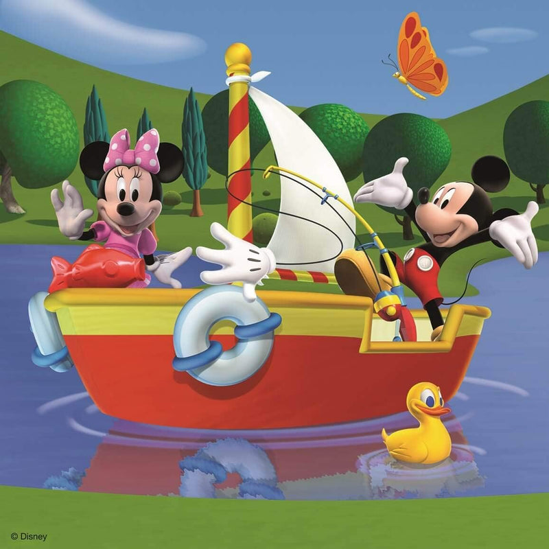 3x 49 Pieces Puzzle, Mickey Mouse Clubhouse puzzle Kids 3x 49 Pieces Puzzle, Mickey Mouse Clubhouse 3x 49 Pieces Puzzle, Mickey Mouse Clubhouse Ravensburger