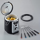 2 in 1 Mini Fryer & Fondue Maker - 840W Outlet 2 in 1 Mini Fryer & Fondue Maker - 840W 2 in 1 Mini Fryer & Fondue Maker - 840W SEVERIN