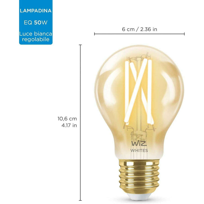 Edison Screw Smart Connected WiFi Amber Light Bulb light Edison Screw Smart Connected WiFi Amber Light Bulb Edison Screw Smart Connected WiFi Amber Light Bulb Philips Wiz