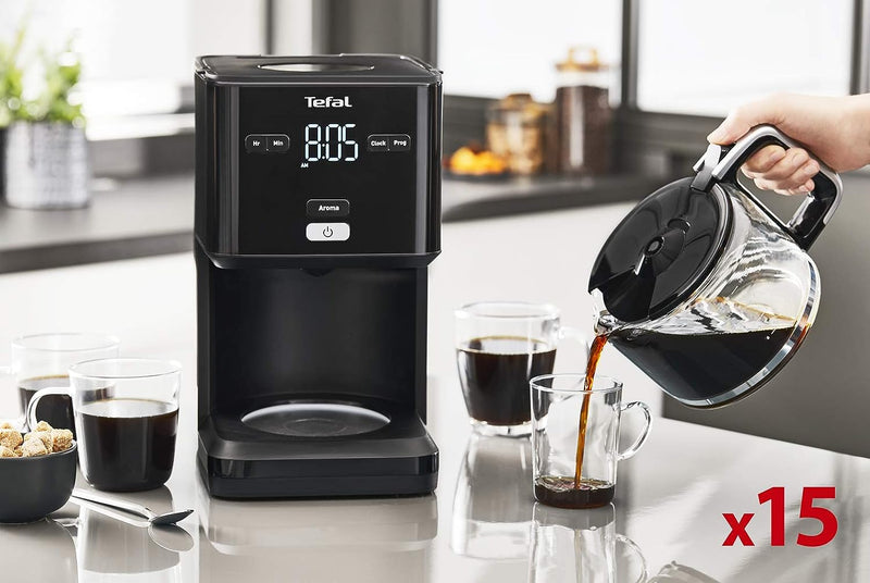 Smart & Light Digital Filter Coffee Machine 1.25L Coffee machine Smart & Light Digital Filter Coffee Machine 1.25L Smart & Light Digital Filter Coffee Machine 1.25L Tefal