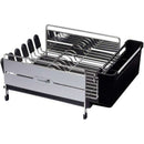 MasterClass Deluxe Stainless Steel Dish Drainer Dish Racks & Drain Boards MasterClass Deluxe Stainless Steel Dish Drainer MasterClass Deluxe Stainless Steel Dish Drainer KitchenCraft