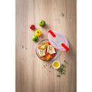 Cook & Heat Round Glass Food container With Patented Microwave Safe Lid Food containers Cook & Heat Round Glass Food container With Patented Microwave Safe Lid Cook & Heat Round Glass Food container With Patented Microwave Safe Lid Pyrex