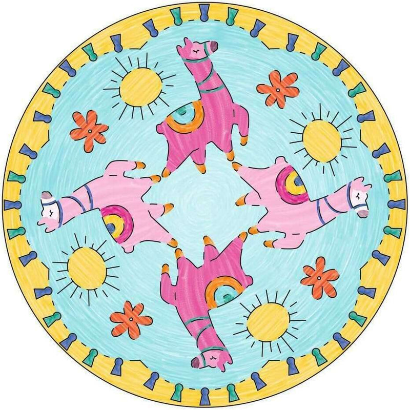 Artistic Activities - Mandala - Noon - Lama Art & Crafts Artistic Activities - Mandala - Noon - Lama Artistic Activities - Mandala - Noon - Lama Ravensburger