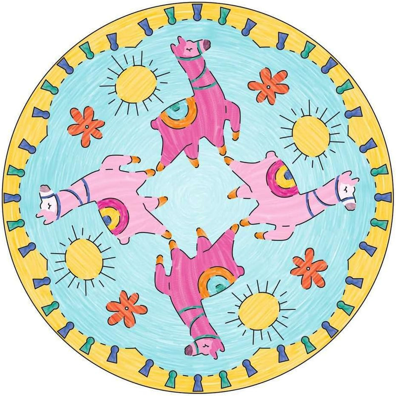 Artistic Activities - Mandala - Noon - Lama Art & Crafts Artistic Activities - Mandala - Noon - Lama Artistic Activities - Mandala - Noon - Lama Ravensburger