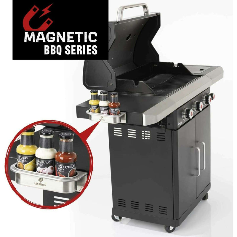 BBQ Attachment -  Magnetic Sauce Holder Outdoor Barbque BBQ Attachment -  Magnetic Sauce Holder BBQ Attachment -  Magnetic Sauce Holder Landmann