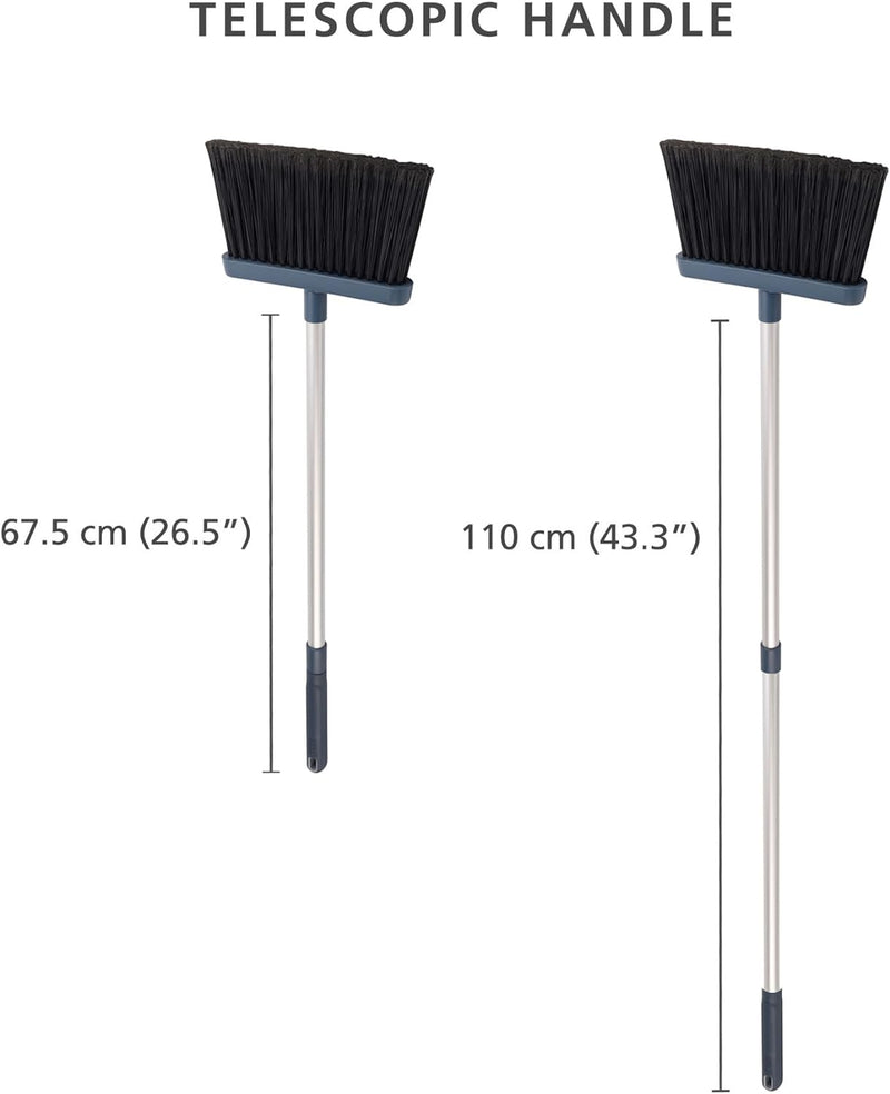 CleanStore Blue Wall-mounted Broom broom CleanStore Blue Wall-mounted Broom CleanStore Blue Wall-mounted Broom Joseph Joseph