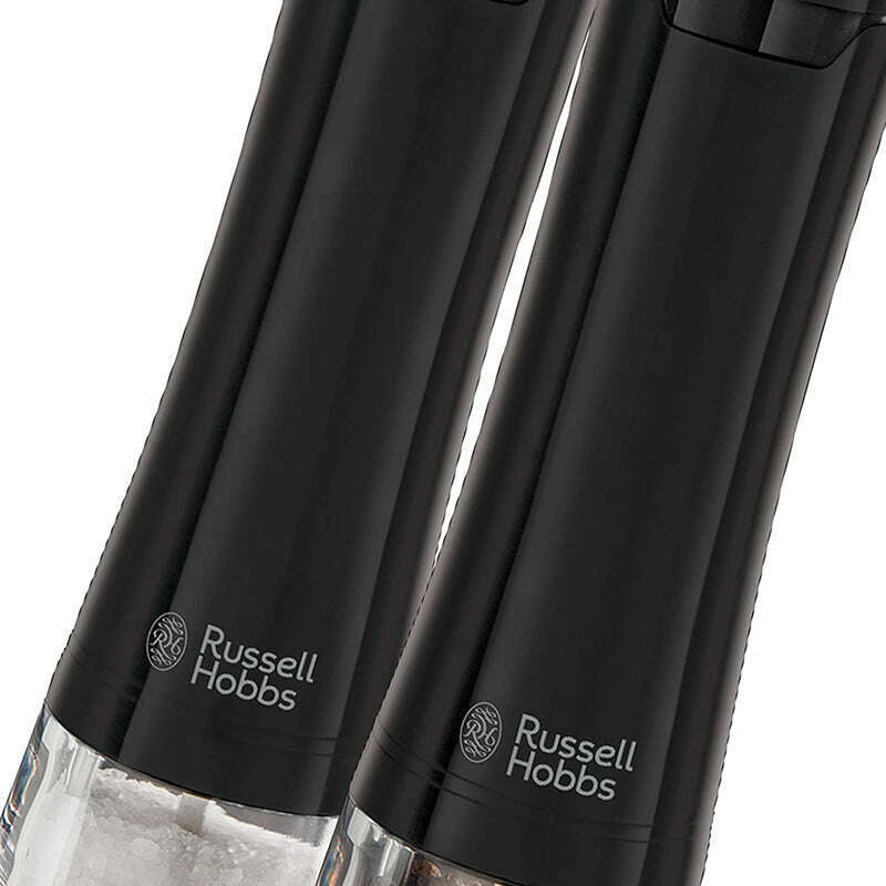 Electric Salt and Pepper Mill Set Salt&Pepper Electric Salt and Pepper Mill Set Electric Salt and Pepper Mill Set Russell Hobbs