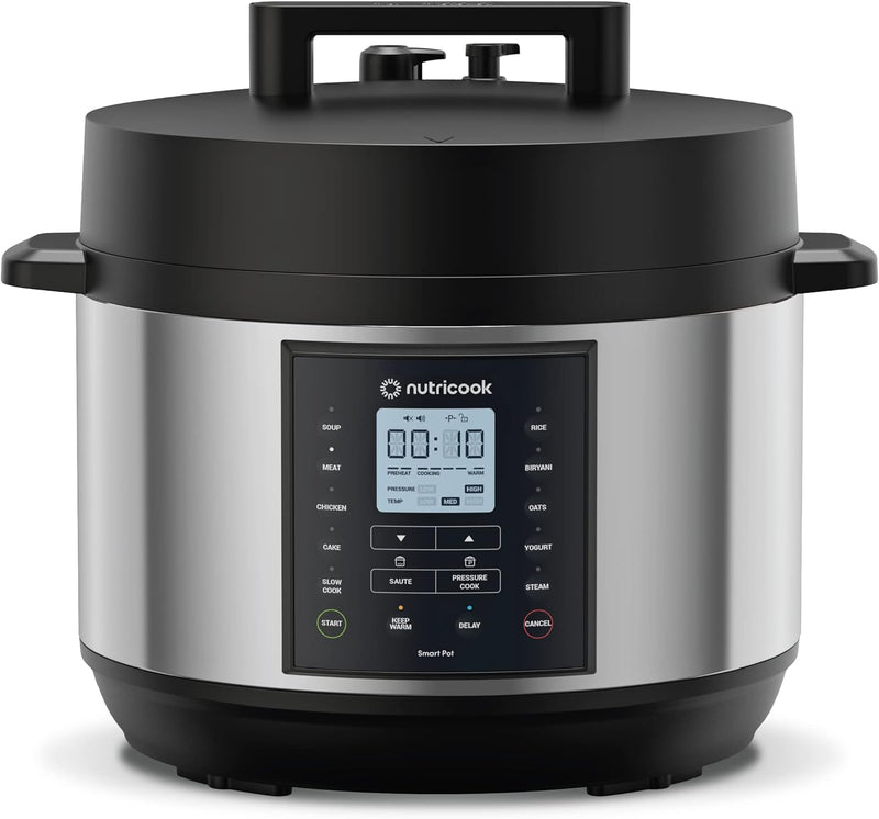 9 in 1 Electric Pressure Cooker - Smart Pot 2 Plus 9.5L Pressure cooker 9 in 1 Electric Pressure Cooker - Smart Pot 2 Plus 9.5L 9 in 1 Electric Pressure Cooker - Smart Pot 2 Plus 9.5L Nutricook