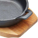 Artesà  Cast Iron Mini Fry Pan with Board Cast Iron Artesà  Cast Iron Mini Fry Pan with Board Artesà  Cast Iron Mini Fry Pan with Board KitchenCraft