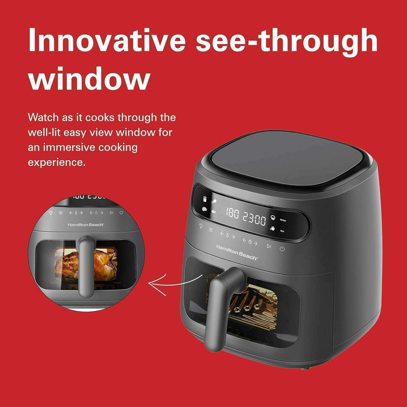 Digital Air Fryer View 8L, 1750W Air Fryers Digital Air Fryer View 8L, 1750W Digital Air Fryer View 8L, 1750W Hamilton Beach