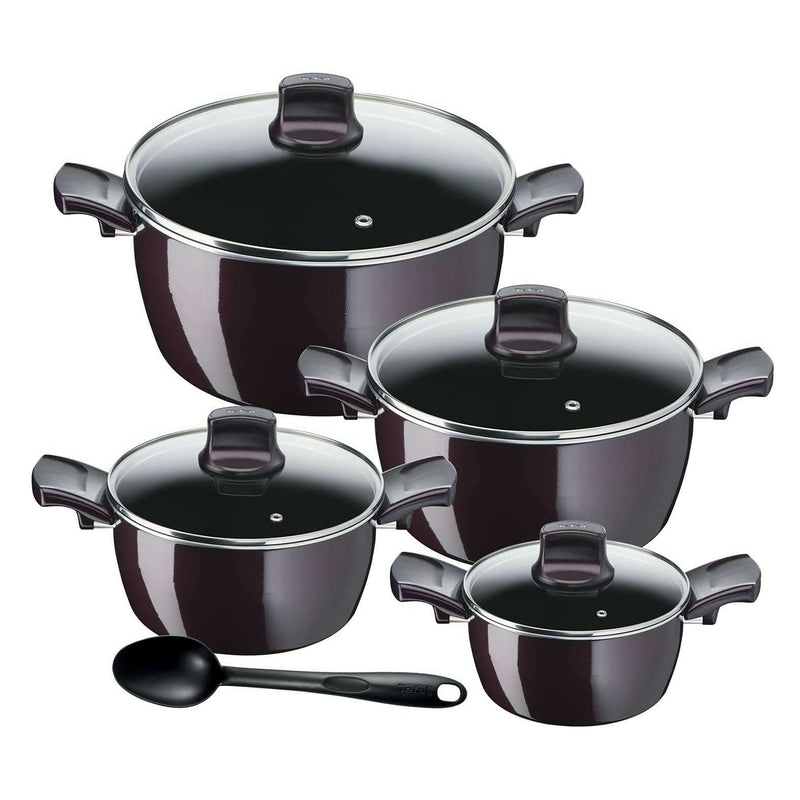 G6 Resist Intense - 9pcs Set cookware G6 Resist Intense - 9pcs Set G6 Resist Intense - 9pcs Set Tefal