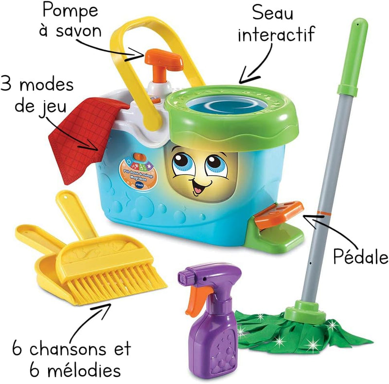 P'tit chariot de ménage - Magi'clean Fun Toys P'tit chariot de ménage - Magi'clean P'tit chariot de ménage - Magi'clean Vtech