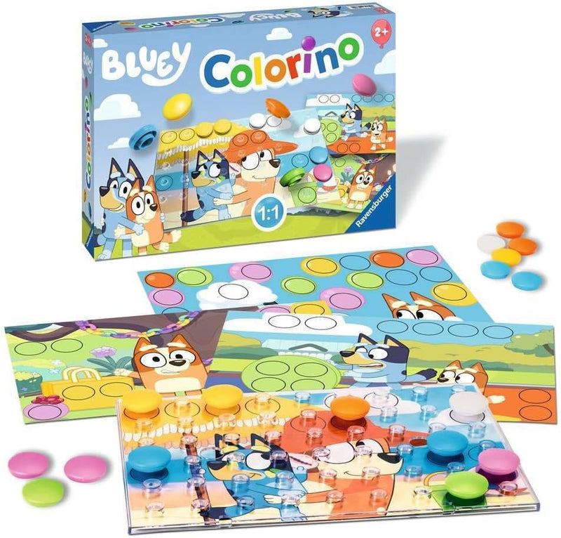 Colorino Bluey - Discovering Colors Toys Colorino Bluey - Discovering Colors Colorino Bluey - Discovering Colors Ravensburger