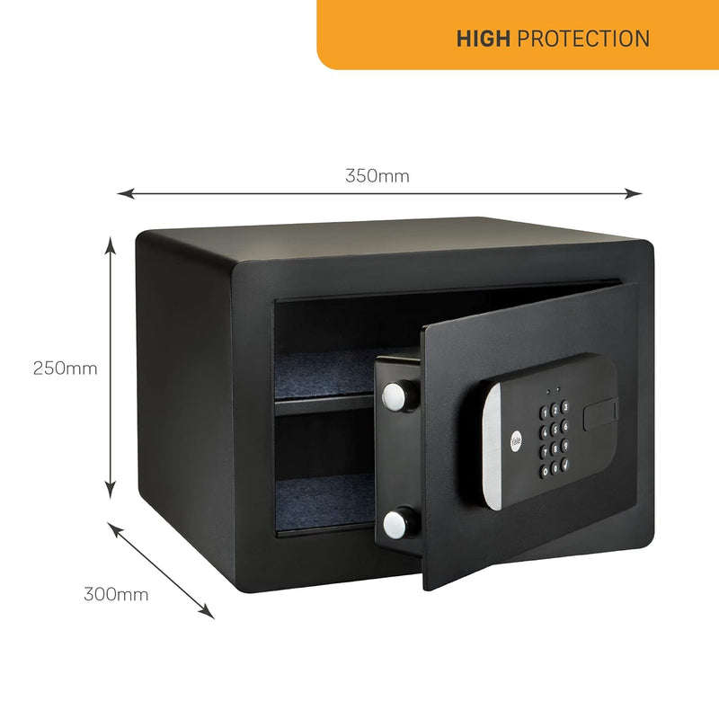 Black Smart Safe safe box Black Smart Safe Black Smart Safe Yale