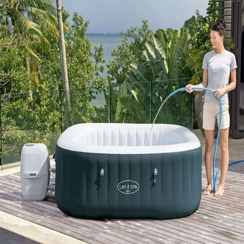 Lay-Z-Spa Whirlpool Ibiza Airjet 180 x180x66 cm  4-6 Persons home pool Lay-Z-Spa Whirlpool Ibiza Airjet 180 x180x66 cm  4-6 Persons Lay-Z-Spa Whirlpool Ibiza Airjet 180 x180x66 cm  4-6 Persons Bestway