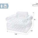 Inflated Chair, Transparent Air Chair Inflated Chair, Transparent Inflated Chair, Transparent Intex