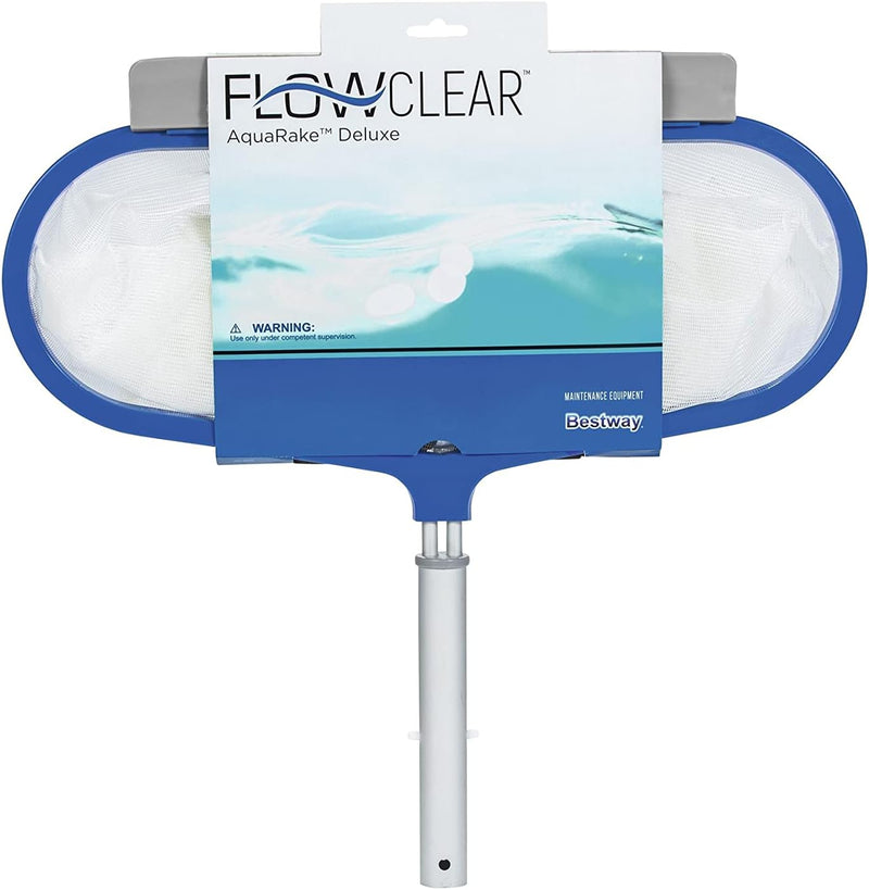 AquaRake Deluxe Aluminum Pool Leaf Skimmer pool cleaner AquaRake Deluxe Aluminum Pool Leaf Skimmer AquaRake Deluxe Aluminum Pool Leaf Skimmer Bestway