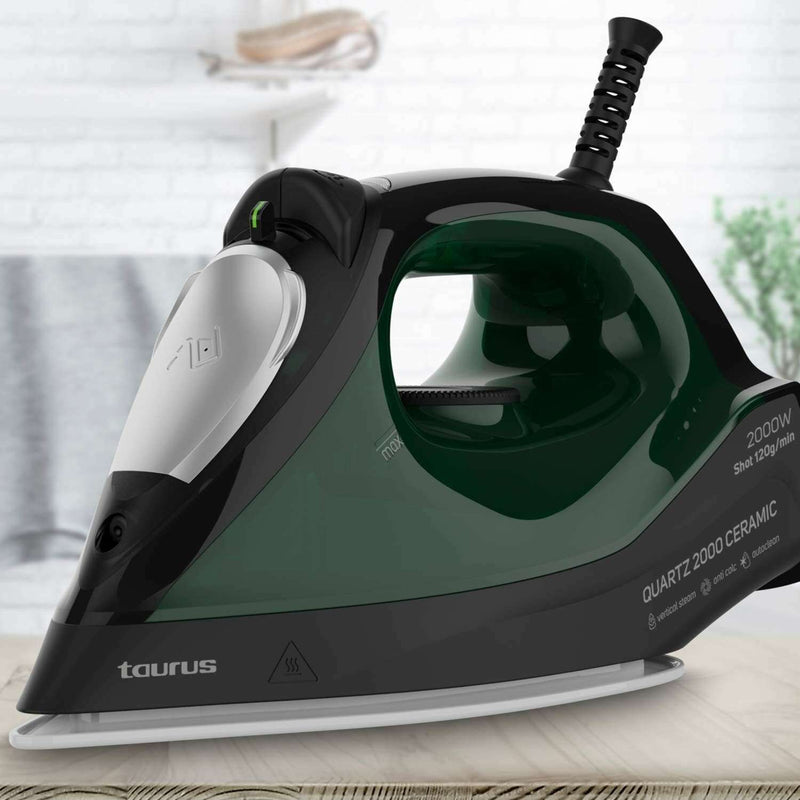Quartz 2000 Ceramic Steam Iron Ironing Machine Quartz 2000 Ceramic Steam Iron Quartz 2000 Ceramic Steam Iron Taurus