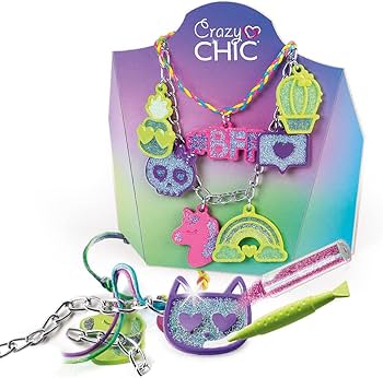 Crazy Chic My Colourful Pendants Art & Crafts Crazy Chic My Colourful Pendants Crazy Chic My Colourful Pendants CLEMENTONI