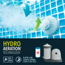 Prisma Frame Chevron Round Pool with Filter Pump home pool Prisma Frame Chevron Round Pool with Filter Pump Prisma Frame Chevron Round Pool with Filter Pump Intex