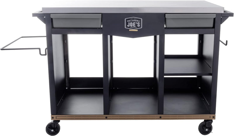 Oklahoma Joe’s® Workstation Dlx Prep & Storage Cart Outdoor Barbque Oklahoma Joe’s® Workstation Dlx Prep & Storage Cart Oklahoma Joe’s® Workstation Dlx Prep & Storage Cart CharBroil