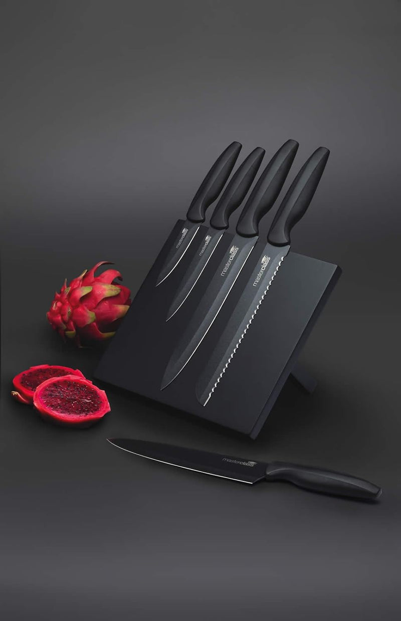 MasterClass Agudo 5 Piece Set with Storage Stand Kitchen Knives MasterClass Agudo 5 Piece Set with Storage Stand MasterClass Agudo 5 Piece Set with Storage Stand KitchenCraft