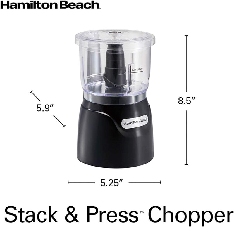 Stack & Press™ 3 Cup Chopper chopper Stack & Press™ 3 Cup Chopper Stack & Press™ 3 Cup Chopper Hamilton Beach
