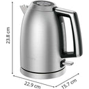 Stainless Steel Cordless Electric Kettle Kettles Stainless Steel Cordless Electric Kettle Stainless Steel Cordless Electric Kettle Krups