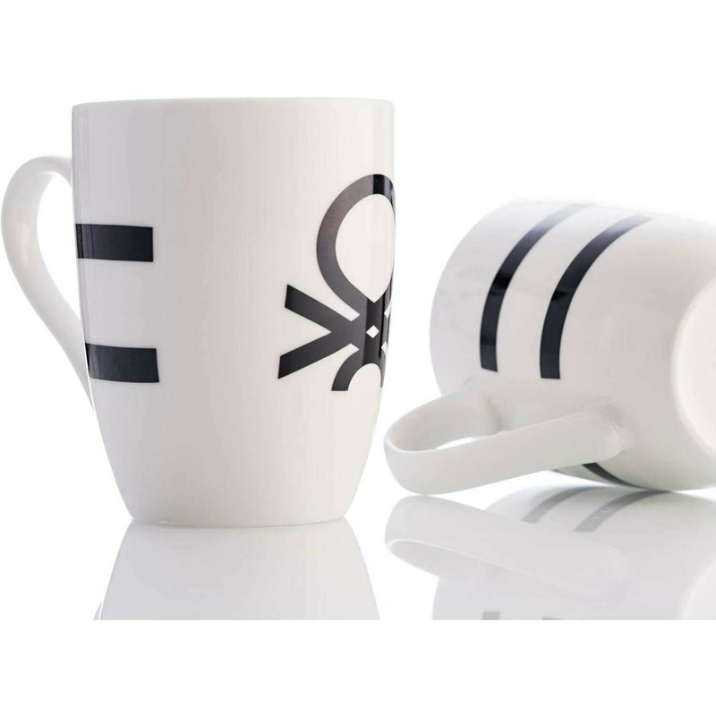 Black&White Collection, Set of 4 Mugs Mugs Black&White Collection, Set of 4 Mugs Black&White Collection, Set of 4 Mugs United Colors of Benetton