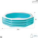 Swim Center Octagonal Family Pool Kids Inflatables Swim Center Octagonal Family Pool Swim Center Octagonal Family Pool Intex