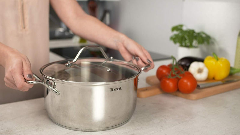 Intuition G6 Stainless Steel  - Set of 4 Cooking Pot Intuition G6 Stainless Steel  - Set of 4 Intuition G6 Stainless Steel  - Set of 4 Tefal