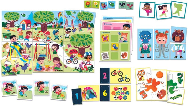 Educational, 8 Games in 1 - FR Fun Toys Educational, 8 Games in 1 - FR Educational, 8 Games in 1 - FR CLEMENTONI