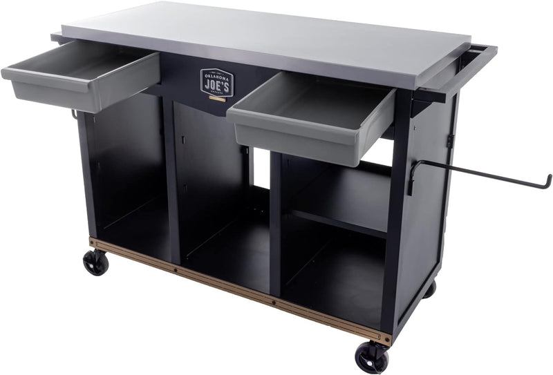 Oklahoma Joe’s® Workstation Dlx Prep & Storage Cart Outdoor Barbque Oklahoma Joe’s® Workstation Dlx Prep & Storage Cart Oklahoma Joe’s® Workstation Dlx Prep & Storage Cart CharBroil