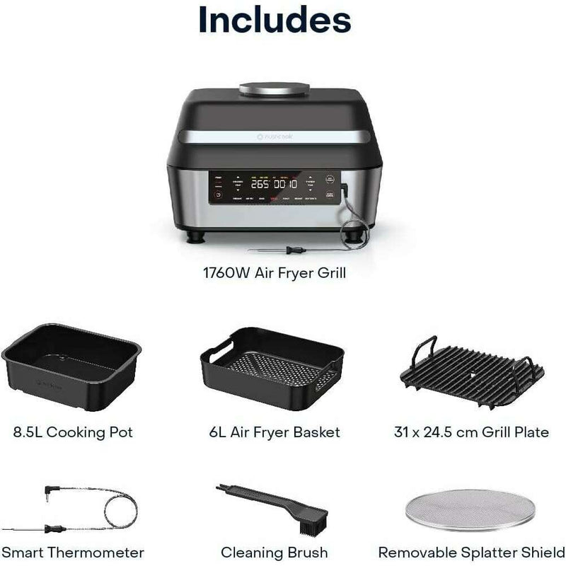 8.5L Electric Air Fryer Grill XL Air Fryers 8.5L Electric Air Fryer Grill XL 8.5L Electric Air Fryer Grill XL Nutricook