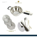 MasterClass Heavy-Duty Rotary Food Mill / Puree Maker Food Mixers & Blenders MasterClass Heavy-Duty Rotary Food Mill / Puree Maker MasterClass Heavy-Duty Rotary Food Mill / Puree Maker KitchenCraft