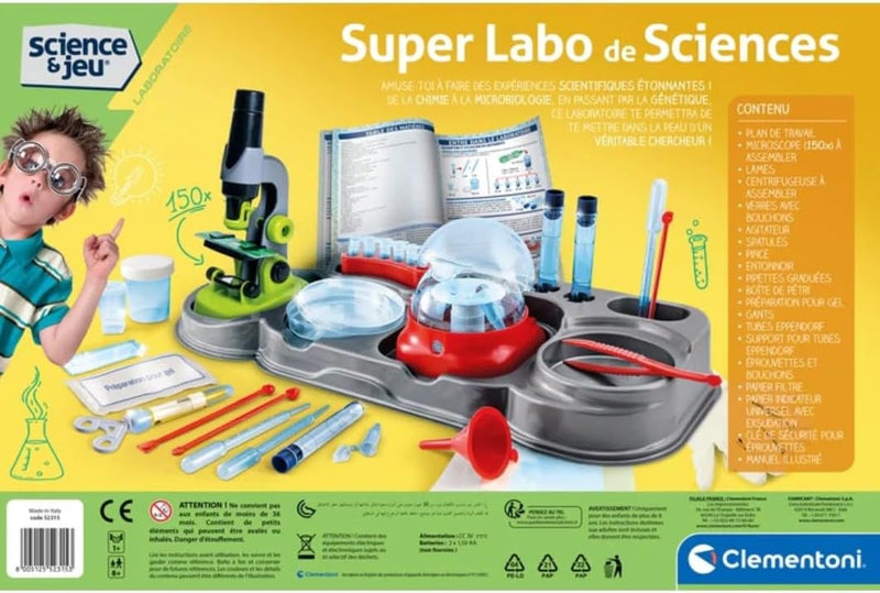 Super Science Lab - FR Toys Super Science Lab - FR Super Science Lab - FR CLEMENTONI