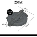 Mexican Tortilla Press  Mexican Tortilla Press Mexican Tortilla Press KitchenCraft