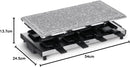 Raclette With Natural Grill Stone for 8 People 1700W Outlet Raclette With Natural Grill Stone for 8 People 1700W Raclette With Natural Grill Stone for 8 People 1700W SEVERIN